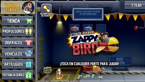 💥Jetpack Joyride 💫 💰ZAPPY BIRD🦜