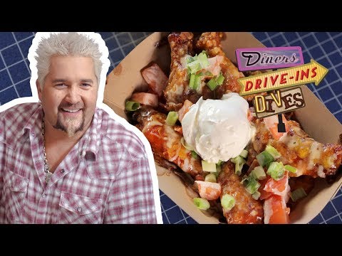 smoked-chicken-wing-nachos!-(on-#ddd-with-guy-fieri)-|-food-network