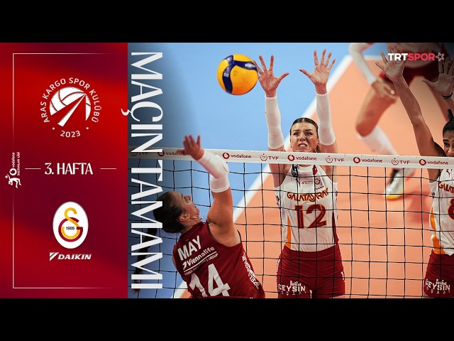 Maçın Tamamı | Aras Kargo - Galatasaray Daikin | Vodafone Sultanlar Ligi