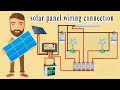 Solar panel wiring connection in house wiring diagram