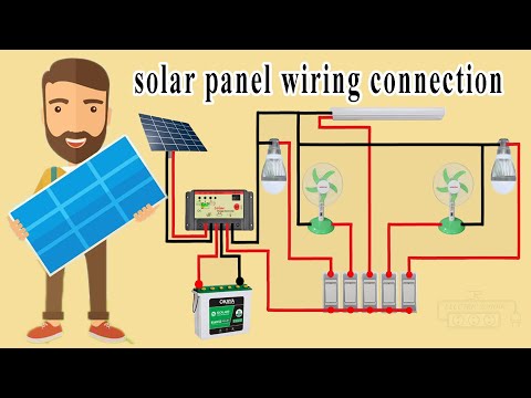 solar panel wiring connection in house wiring diagram