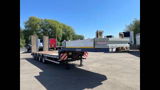 SOLD: NOOTEBOOM OSDS5804 EXTENDABLE SPECIAL TYPES STEPFRAME LOW LOADER/PLANT TRAILER - C254839