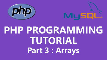 PHP Programming Tutorial Part 3 - Working With Array