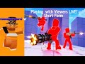 Playing Rivals With Viewers! LIVE! Shortform  #live #roblox #trend