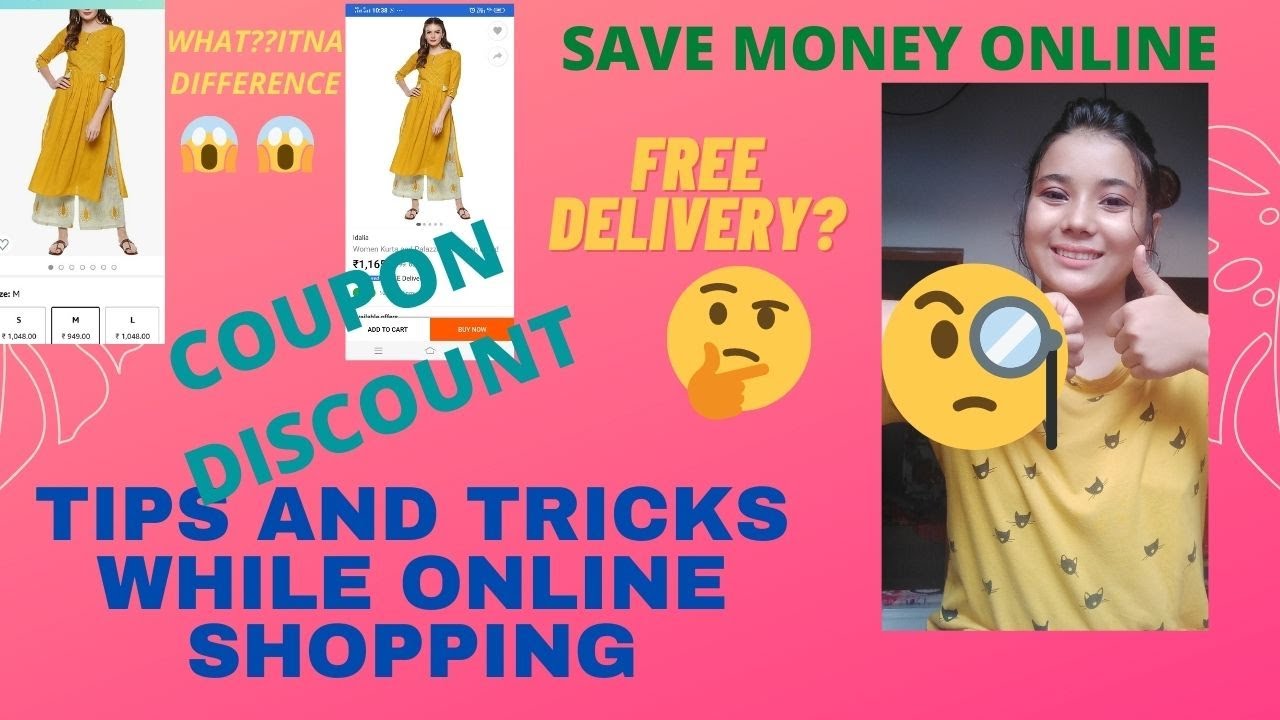 TIPS AND TRICKS WHILE ONLINE SHOPPING/SAVE MONEY ONLINE WHILE ONLINE SHOPPING/GET PERFECT FIT ONLINE