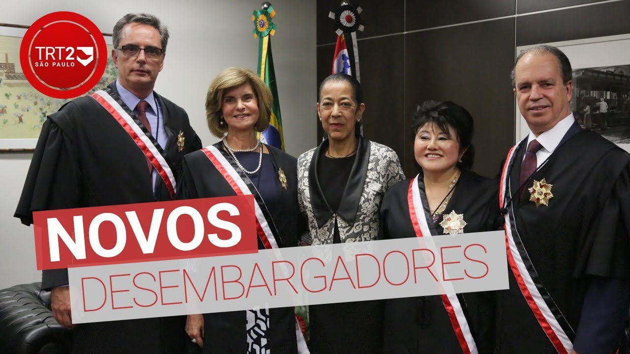 Posse De Quatro Novos Desembargadores Youtube