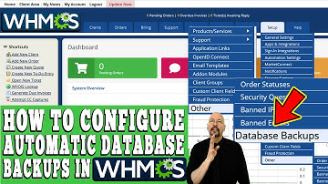 HOW TO CONFIGURE AUTOMATE DATABASE BACKUPS IN WHMCS? [EASY STEPS]☑️