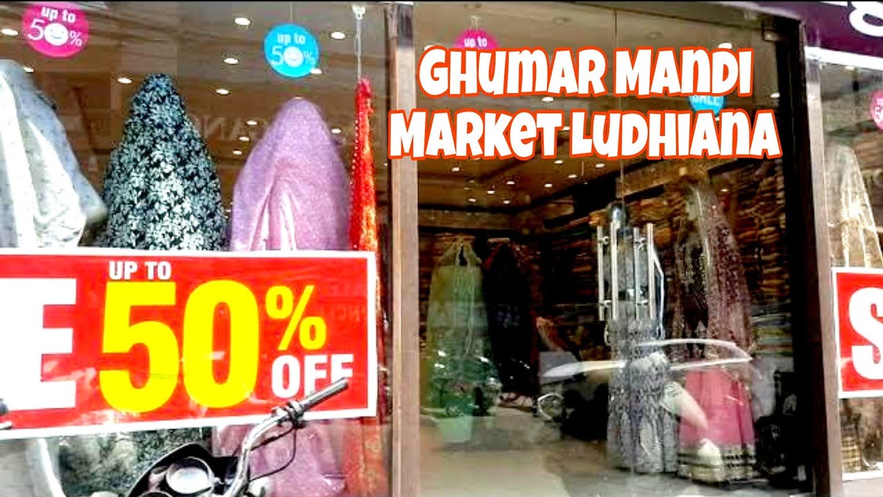 Ghumar mandi market ludhiana Retailmarket marketvlog clothmarket 