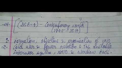 history(honours) DSE4 notes(slides)semester6 vbu UG