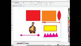 Class # 12 CorelDraw_Tool Bar_Freehand F5_2-Point Line_Bezier_Pen_B-Spline_Polyline_3-Point Curve