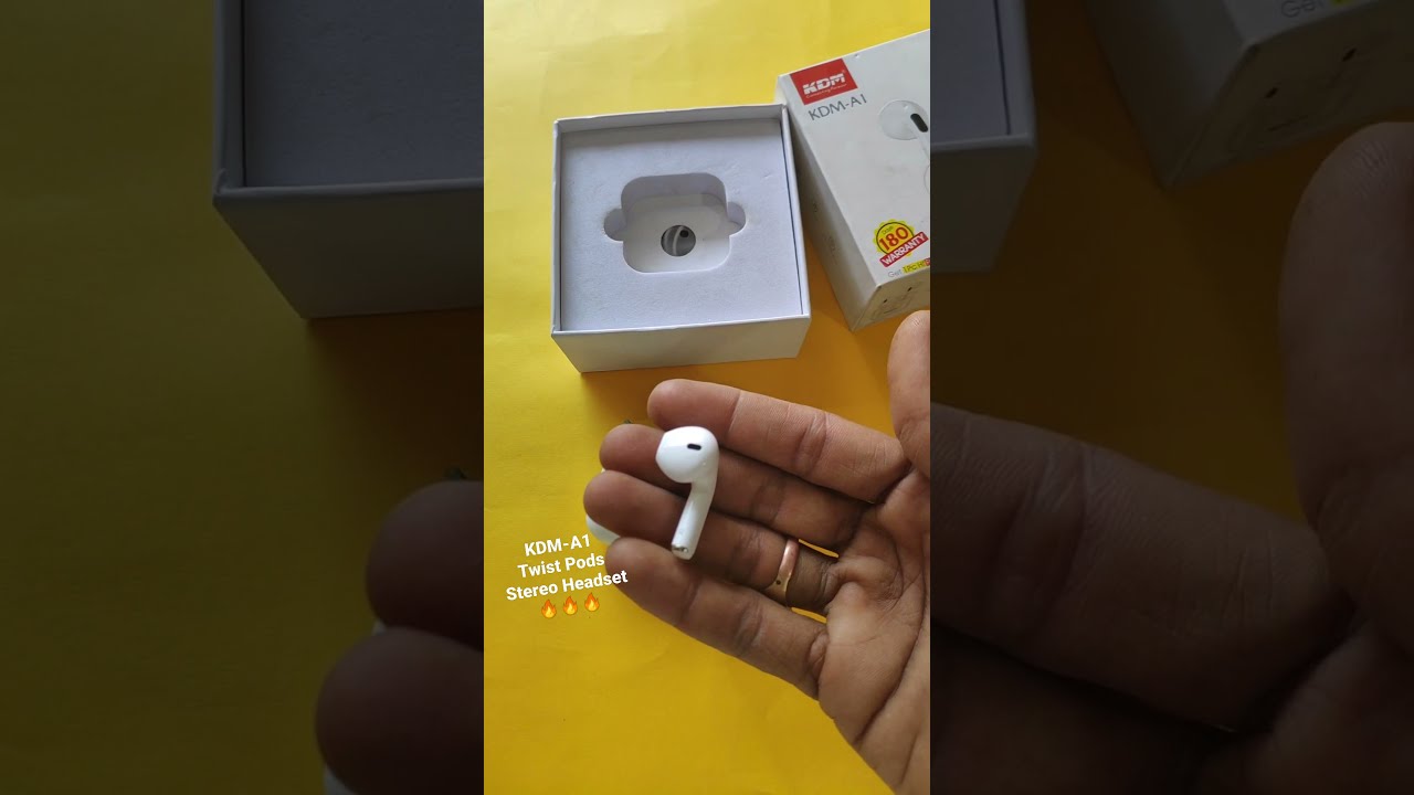41KDM-A1 Twist Pods Stereo Headset 