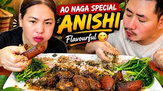 Authentic Ao Naga Food Experience | Traditional Anishi Mukbang 