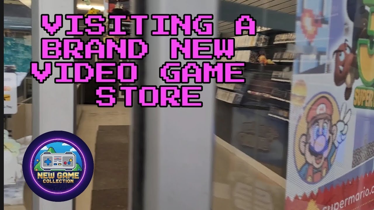 THE JOURNEY CONTINUES - VISITING A BRAND NEW GAME STORE - NEW GAME COLLECTION EP.4