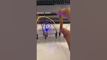 flex sensor dimming an LED