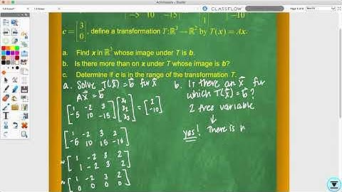 1.8 Introduction to Linear Transformation
