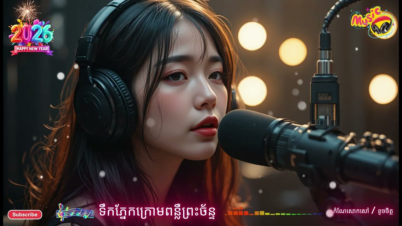 ទឹកភ្នែកក្រោមពន្លឺព្រះច័ន្ទ#ai #music #cute #cover #musicgenre #dj #music #viralvideo #viral #cover