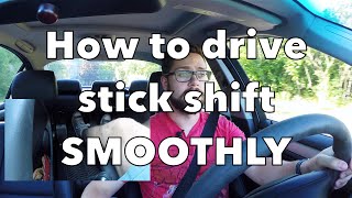 This is how i have learned to shift a manual transmission car without
making your passengers hate you. only applies upshifting.