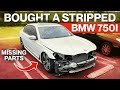 BOUGHT A STRIPPED NEW 2019 BMW 750I FROM THE AUCTION FOR CHEAP!