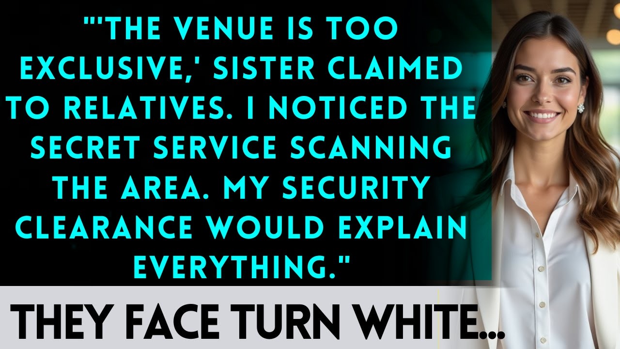 They Said No Space At The Wedding—Until The President's Team Arrived