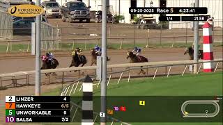 RACE 5 PROGRAM 09 25 2025