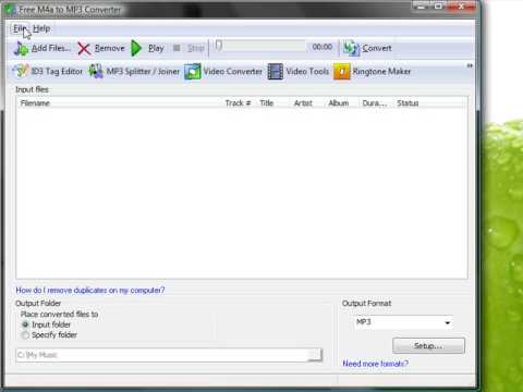 free m4a to mp3 converter windows 10