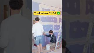 Trockenbau spachteln Q1-Q4 (Anleitung) ✅ #diy #renovierung