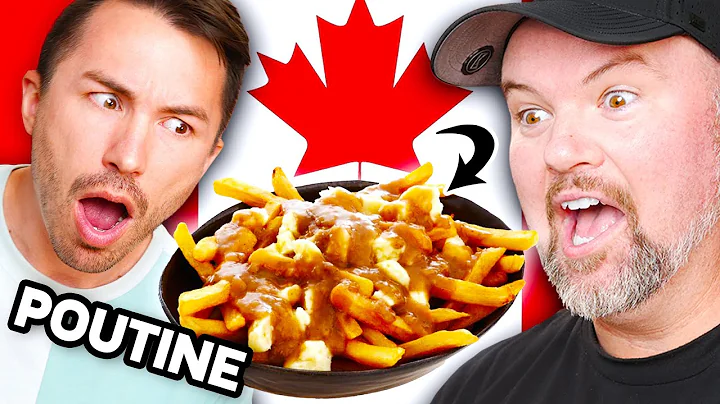 Americans Try Poutine & ILLEGAL Canadian Sweets for the FIRST TIME!
