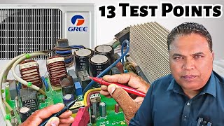 Celebrity Gree Inverter AC PCB 13 Test Points For U5 Error Code Repair! Wealth
