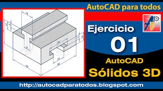 AutoCAD 3D  Ejercicio 01