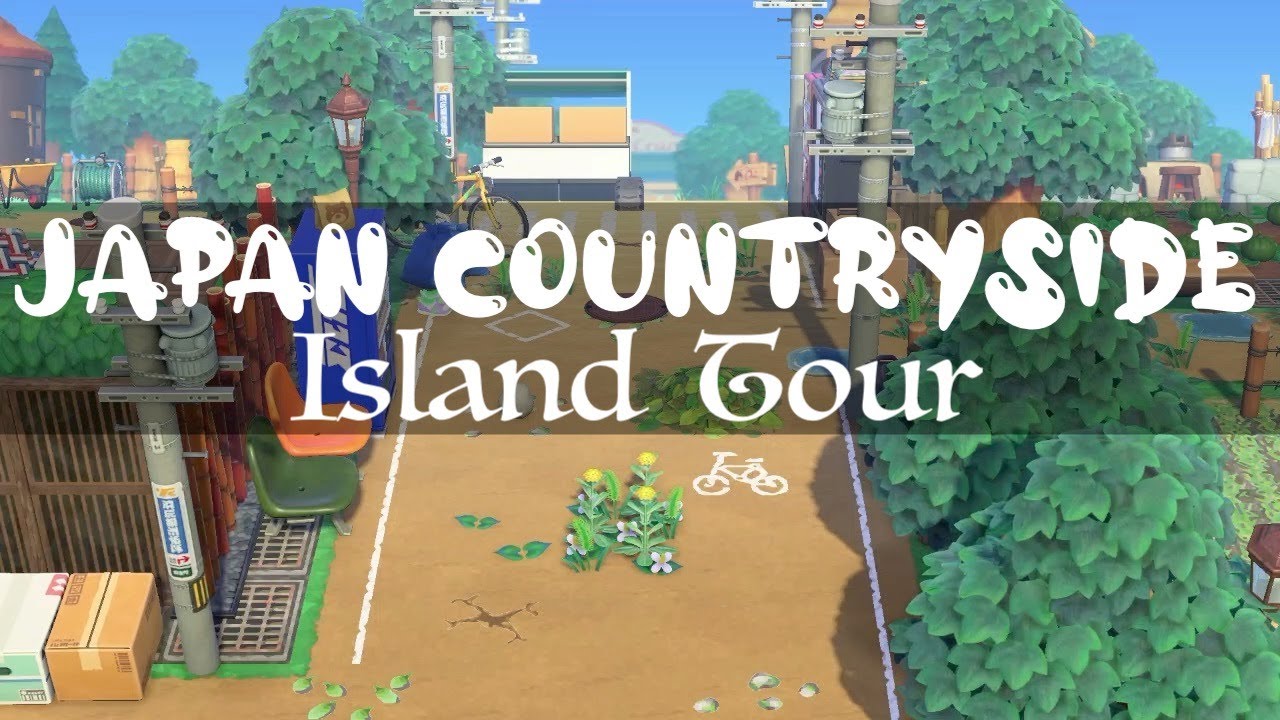 JAPANESE COUNTRYSIDE ISLAND TOUR | ANIMAL CROSSING NEW HORIZIONS - YouTube
