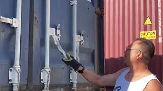 How to Open/Close Tough Container Doors - OPNBar Demo and Testimonial