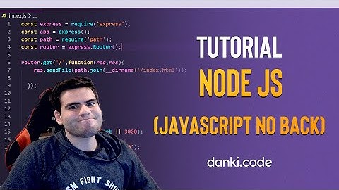 CRIANDO SUA PRIMEIRA APLICAÇÃO/SISTEMA UTILIZANDO NODE JS (TUTORIAL)