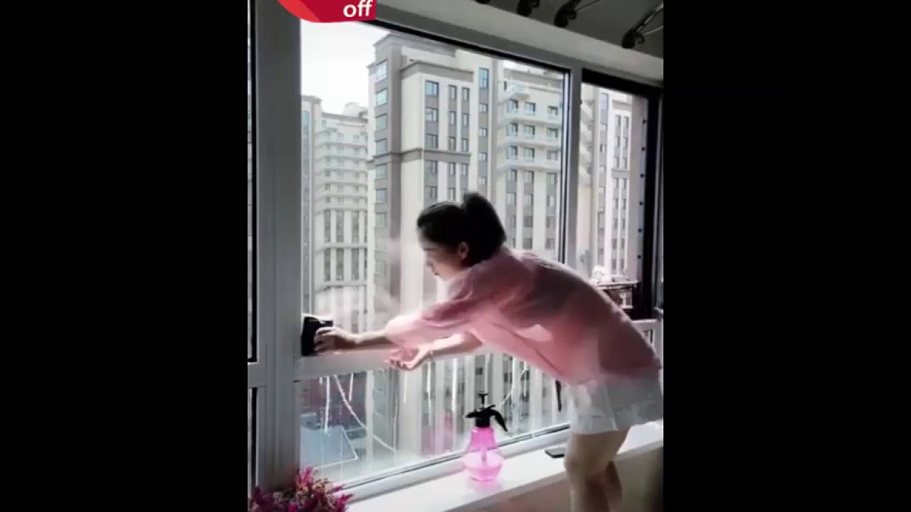 Smart Glass Cleaning Tool 3 - YouTube