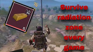 Loot and survive the radiation zone every game in Pubg Metro Royale