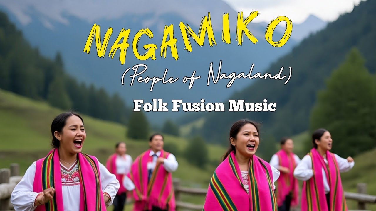 Nagamiko (People of Nagaland) Chakhesang Folk Fusion Song 