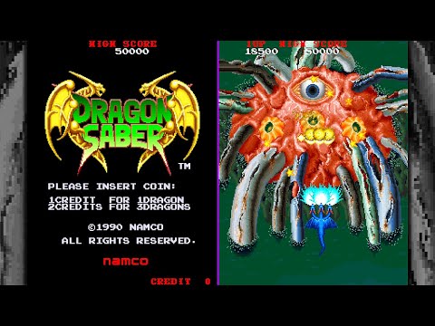 Dragon Saber Longplay Arcade QHD 