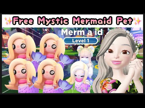 Overlook Bay Free Mystic Mermaid pet Event How to get free mystic ...