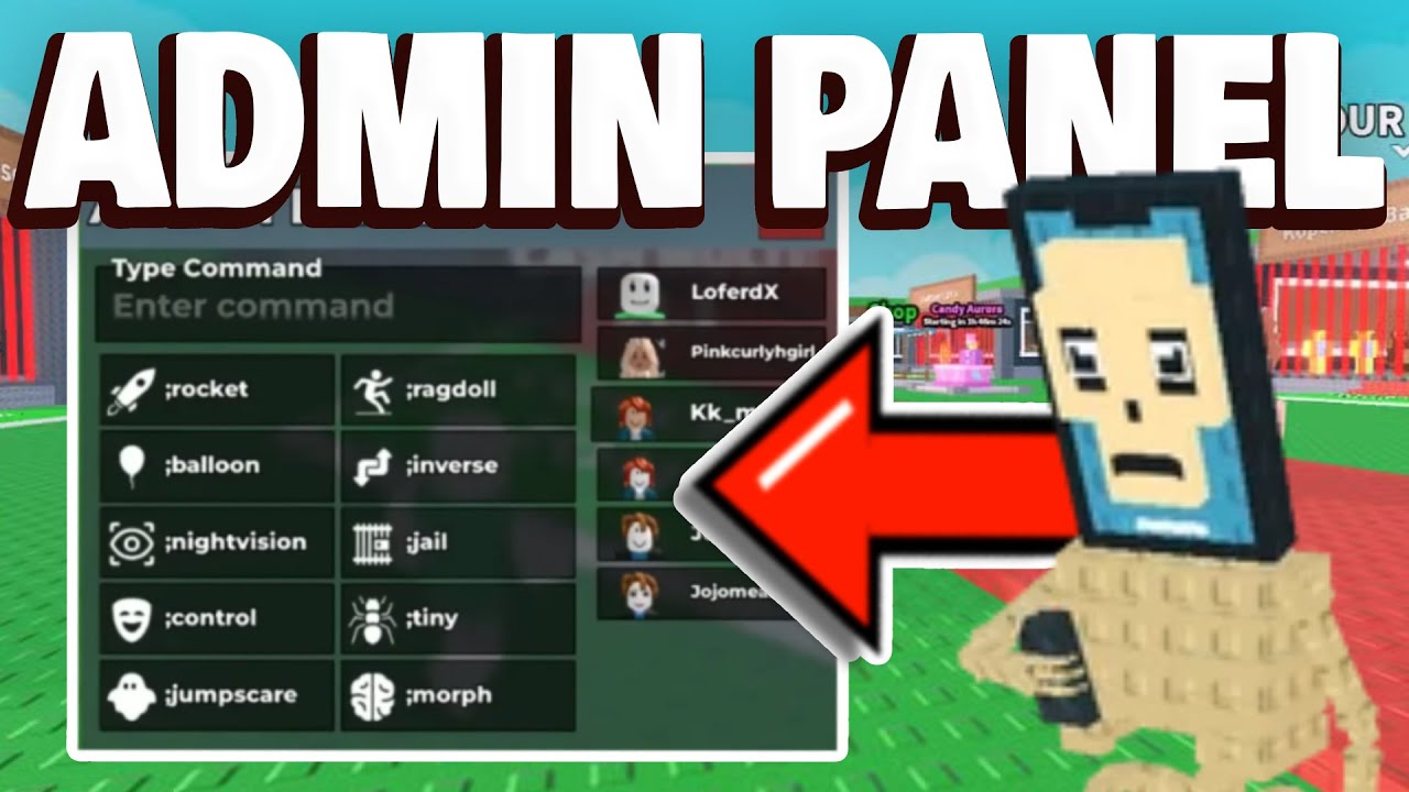 How to get ADMIN COMMANDS in Steal a Brainrot Get SAB Admin Panel for ...