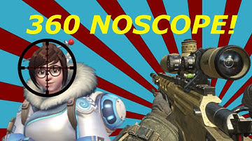 HANZO BEST TRICKSHOTS! Overwatch 360 noscope montage!