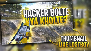 HOW TO MAKE THUMBNAIL LIKE LOSTBOY🔥II MAKE THIS AMAZING THUMBNAIL ON ANDROID II @Lost Boy​ @AcronGfx
