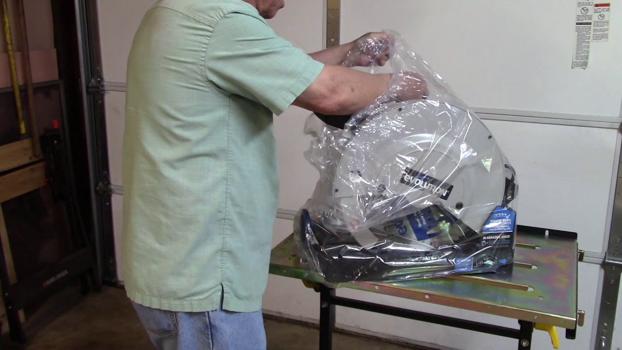 Evolution EVOSAW380 part 1 of 2 looking it over YouTube