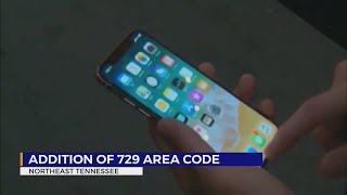 423 area code adding to 729 area code