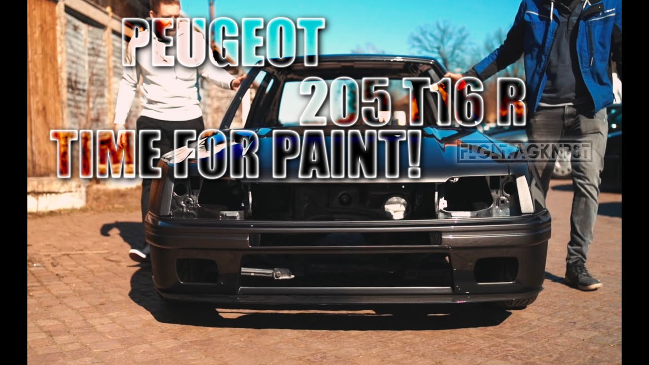 Peugeot 205 T16 R // TIME FOR PAINT // FLGLT.AGKNPST
