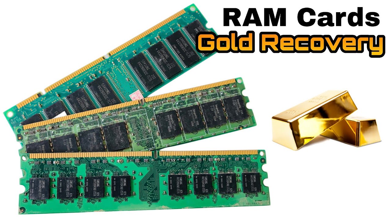 Gold Ram sluce. Video Card Ram.