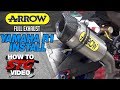 Arrow Competition Full Exhaust Install on the Yamaha YZF-R1 15-17 from SportbikeTrackGear.com