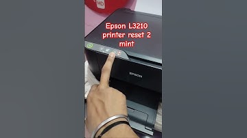 Epson L3210 L3250 L3110 red light problem reset error red light problem blinking reset #epson #reset