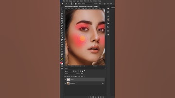 How to girls apply Makeup on your Face in adobe photoshop! YouTube #shorts #short shorts