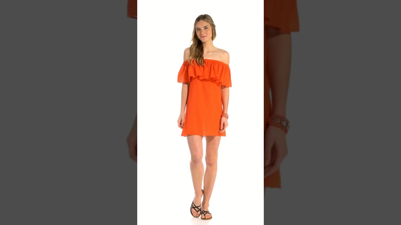 Billabong Mi Bonita Off Shoulder Dress | SwimOutlet.com