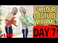 FIX YOUR POSTURE WITH ME!! SQUATS CHALLENGE DAY 7 FLAT FOOT, ANTERIOR PELVIC TILT, KYOPHOSIS