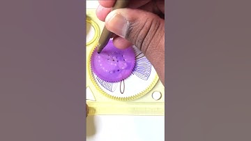 🎨 Satisfying Spirograph Pattern Drawing | Relaxing Geometric Art#spirograph #youtubeshorts